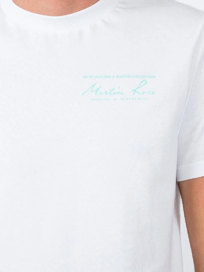 Shop Martine Rose Logo Patch T-shirt