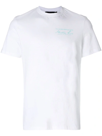 Shop Martine Rose Logo Patch T-shirt