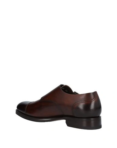 Shop Dsquared2 Loafers In Dark Brown