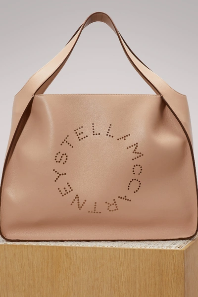 Shop Stella Mccartney Stella Logo Tote Bag