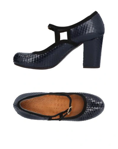 Shop Chie Mihara Pump In Dark Blue