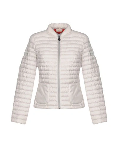 Shop Peuterey Down Jackets In Ivory