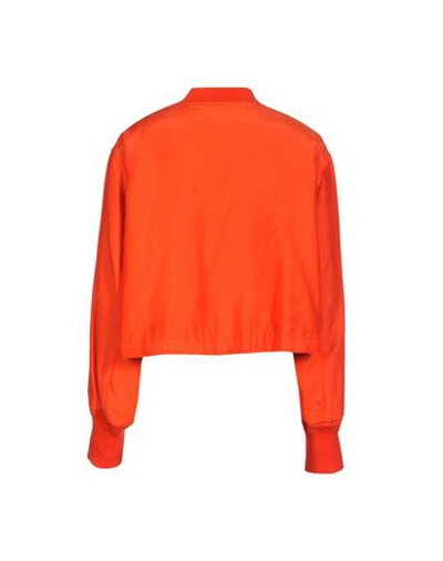 Shop Alexander Wang T Jacket In Red