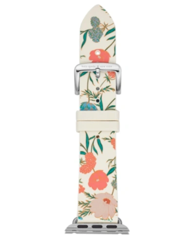 Shop Kate Spade New York Women's Multicolored Floral Silicone Apple Watch Strap