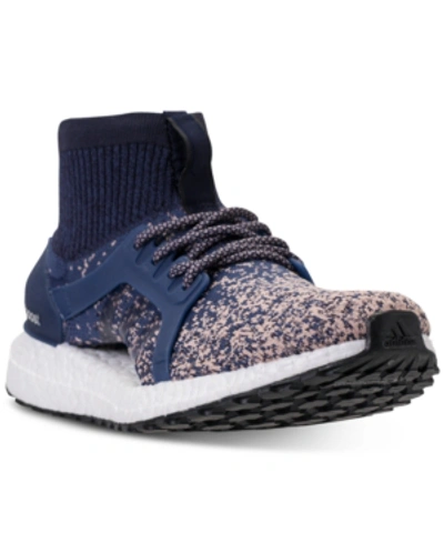 Shop Adidas Originals Adidas Women's Ultraboost X Atr Running Sneakers From Finish Line In Noble Indigo / Noble Indi