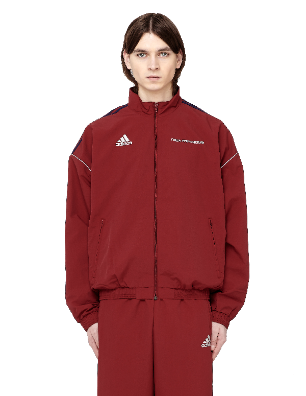 Gosha Rubchinskiy Burgundy Adidas Originals Edition Track Jacket | ModeSens