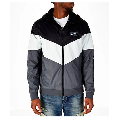 Shop Nike Men's Sportswear Hd Gx Windrunner Jacket, Grey
