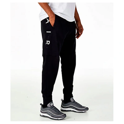 Nike Men's Sportswear Air Fleece Jogger Pants, Black | ModeSens