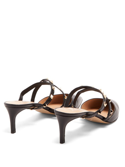 valentino studwrap mules