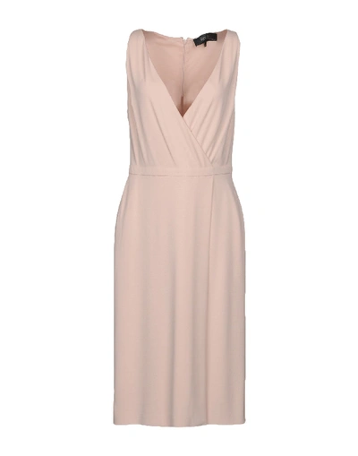 Shop Gucci Knee-length Dress In Light Pink