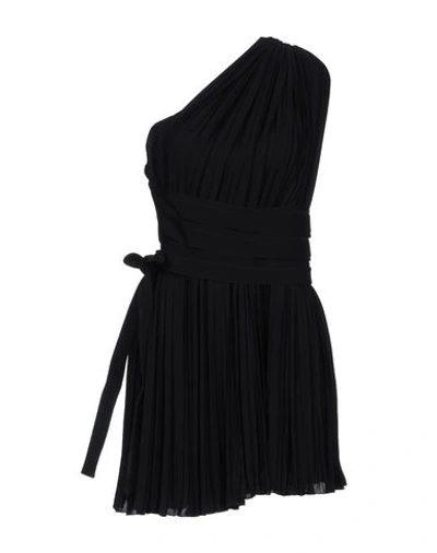 Shop Dsquared2 Woman Mini Dress Black Size 6 Silk