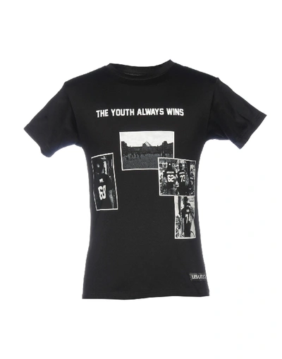 Shop Les Artists Les (art)ists T-shirts In Black