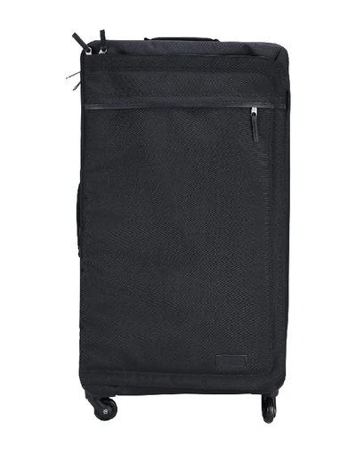 Shop Eastpak Wheeled Luggage In Black