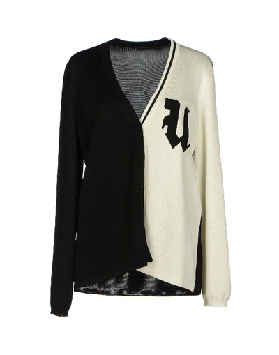 Shop Emanuel Ungaro Cardigan In Black