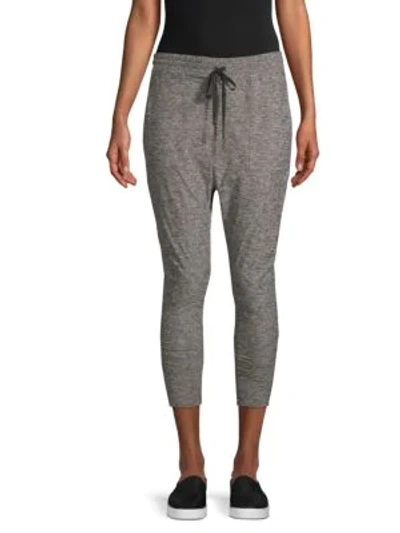 Shop Beyond Yoga Weekend Traveler Sweatpants In Black White