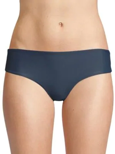 Shop Mikoh Swimwear Cruz Bay Bikini Bottom In Drop Off Blue