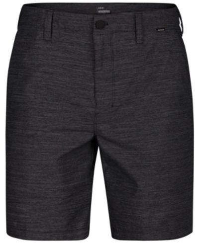 Shop Hurley Men's Breathe Heathered Dri-fit 9.5" Shorts In Black