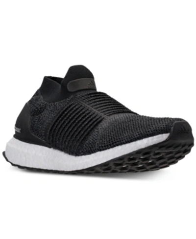 Shop Adidas Originals Adidas Women's Ultraboost Laceless Running Sneakers From Finish Line In Core Black
