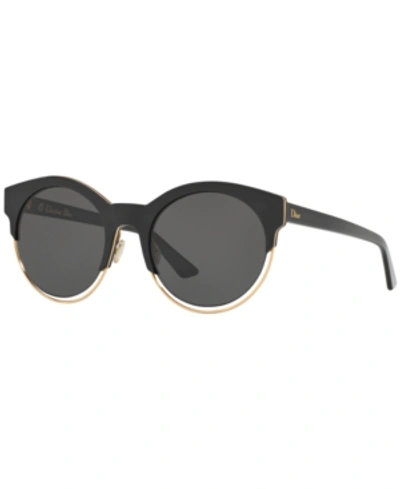 Shop Dior Sunglasses, Cd Siderall 1/s In Black / Gray