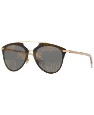 dior reflected sunglasses rose gold