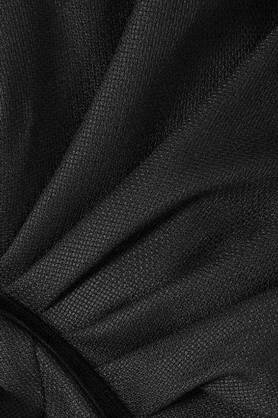 Shop Jacquemus Bahia Asymmetric Wool Blazer In Black