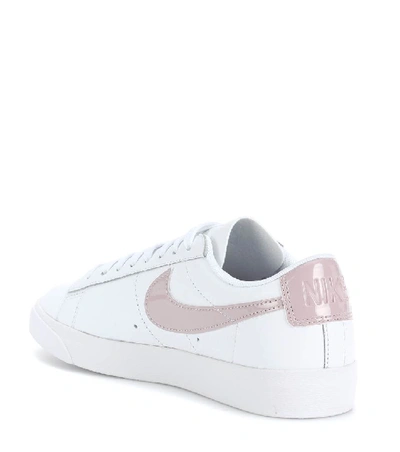 Shop Nike Blazer Low Le Leather Sneakers In White