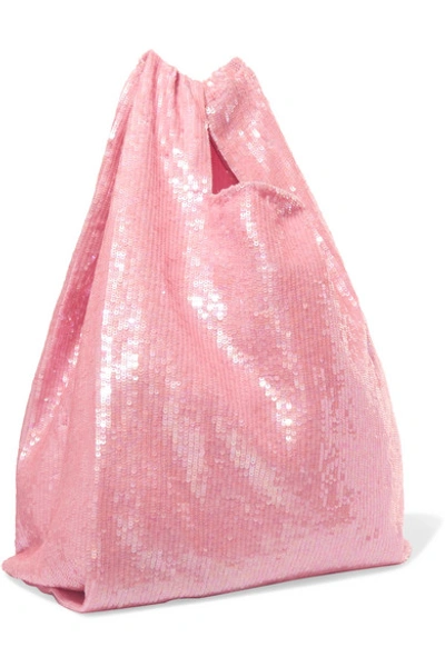 Shop Ashish Sequined Cotton Tote