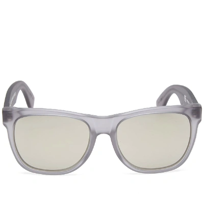 Shop Super By Retrofuture Classic Sunglasses In Grey