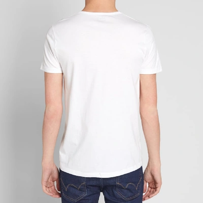 Shop Edwin Crew Neck Double Pack Tee In White