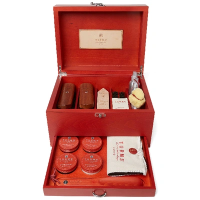 Shop Turms Wooden Care Case In Red