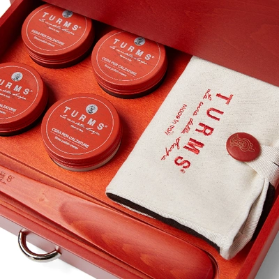 Shop Turms Wooden Care Case In Red