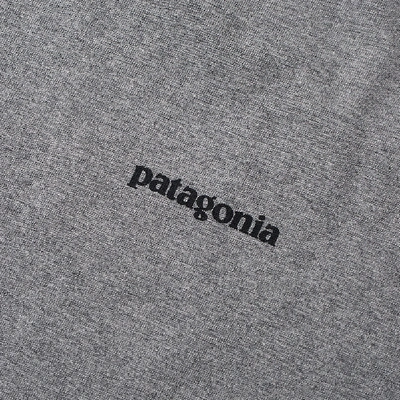 Shop Patagonia P-6 Logo Tee In Grey