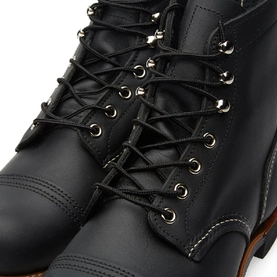 Shop Red Wing 8114 Heritage 6" Iron Ranger Boot In Black