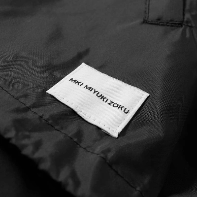 Shop Mki Unlined Coach Jacket In Black