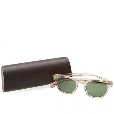 Shop Oliver Peoples Sheldrake Sunglasses In Neutrals