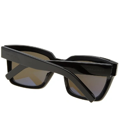 Shop Saint Laurent Bold 1 Sunglasses In Black