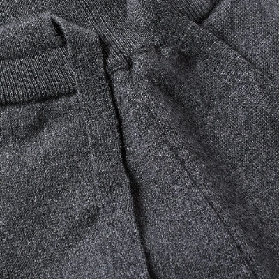 Shop Thom Browne Stripe Cashmere Sweat Pant In Grey