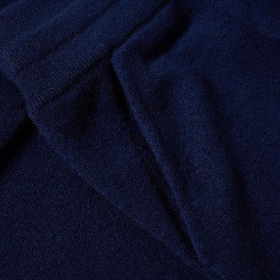 Shop Thom Browne Stripe Cashmere Sweat Pant In Blue