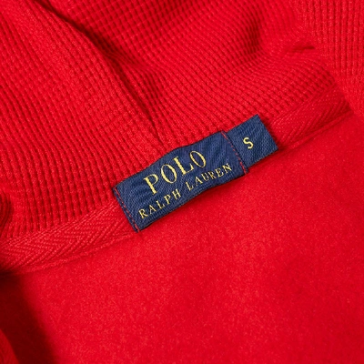 Shop Polo Ralph Lauren Classic Hoody In Red