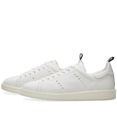 Shop Golden Goose Deluxe Brand Starter Sneaker In White