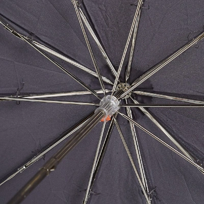 Shop London Undercover Whangee Telescopic Umbrella In Grey