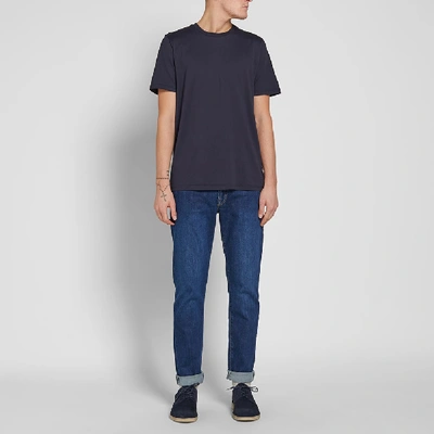 Shop Albam Classic Tee In Blue