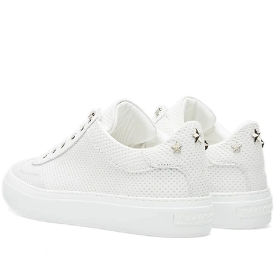 Shop Jimmy Choo Ace Sneaker In White