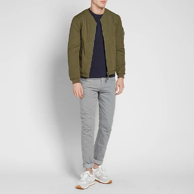 Shop Ymc You Must Create Ymc Rock Bomber Jacket In Green