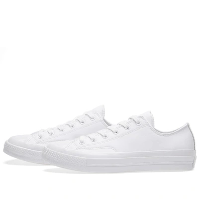 Shop Converse Chuck Taylor 1970s Ox Leather In White