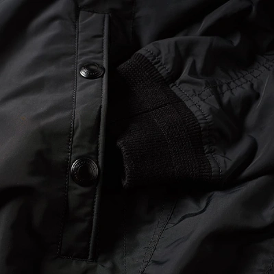 Shop Polo Ralph Lauren Ma-1 Bomber Jacket In Black