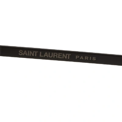 Shop Saint Laurent Sl 57 Sunglasses In Black