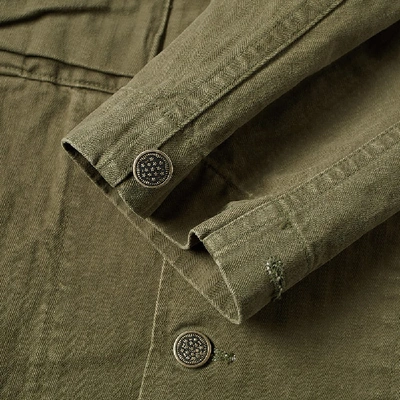 Shop Orslow Us Army Jacket In Green