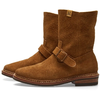 Shop Visvim T.w.o. Boot-folk In Brown