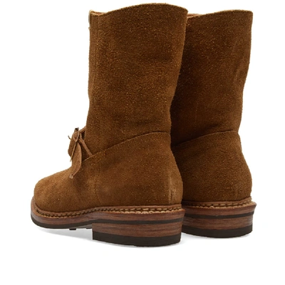 Shop Visvim T.w.o. Boot-folk In Brown